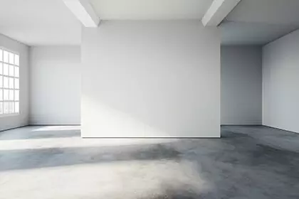 Ein leerer Raum