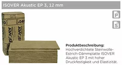ISOVER Akustic EP 3 ISOVER Akustic EP 3