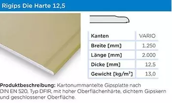 Rigips Die Harte Rigips Die Harte