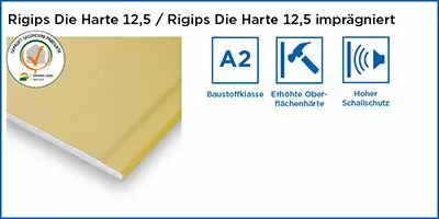 Rigips Die Harte 12,5 Rigips Die Harte 12,5